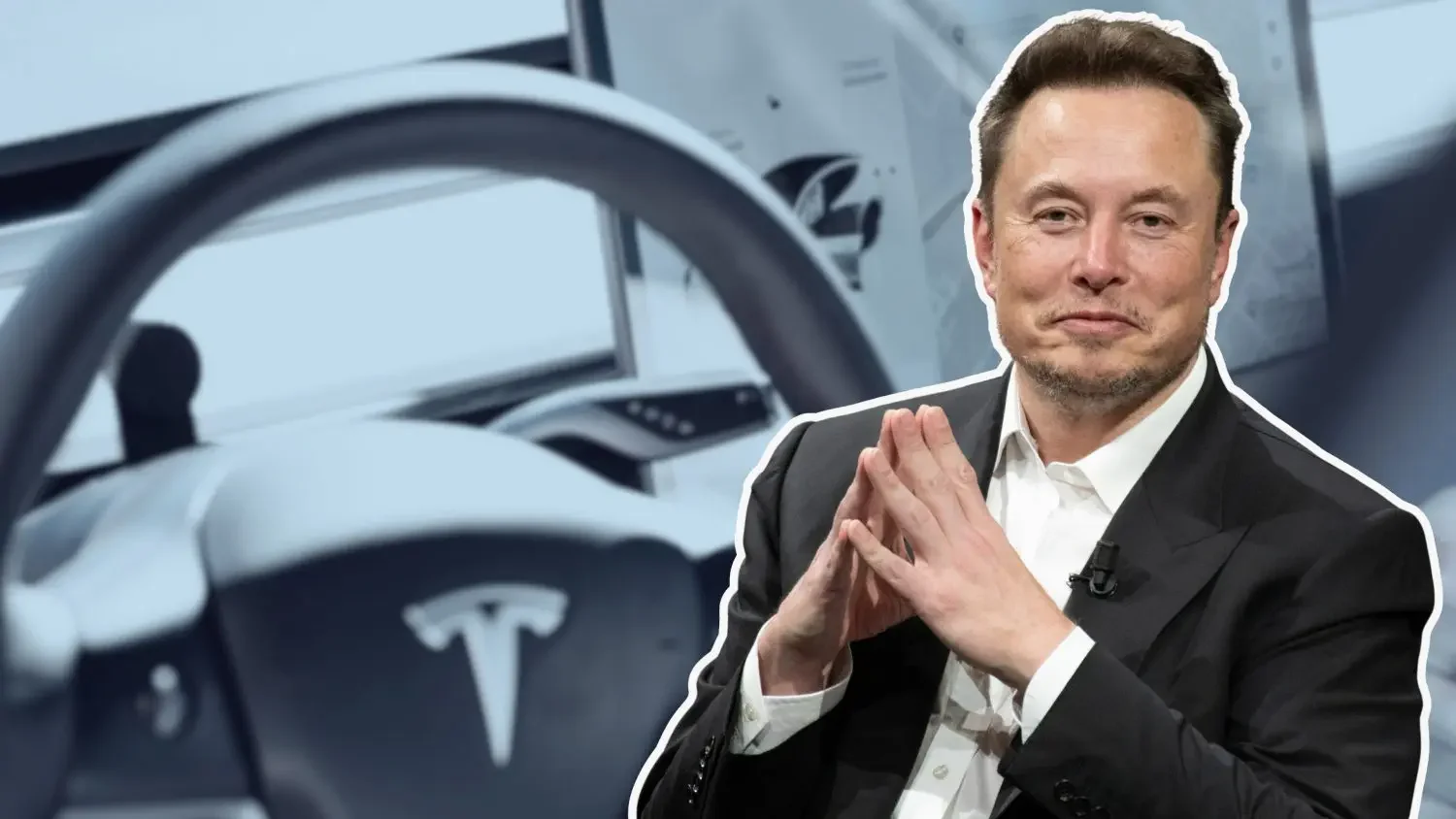 Tesla Model Y in a tesla autonomous rental fleet arriving driverless at a customer's home
