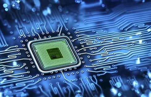 Tesla Austin Tera Fab illustration representing a US-based AI chip supply chain across TSMC, Samsung, and Intel