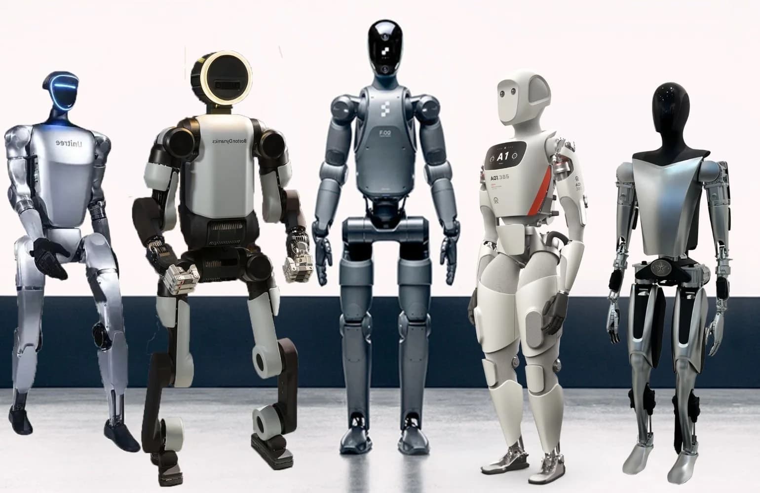 Humanoid robot working a warehouse sorting station, marking the start of the humanoid robot takeover